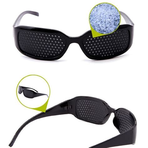 Vision Care Pin Hole Eyeglasses Pinhole Glasses Eye Exercise Eyesight