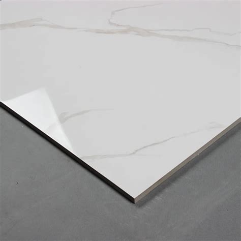 White Marble Fully Polished Glazed Porcelain Floor Tiles Wholesale