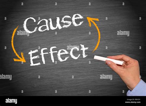 Cause And Effect Stock Photo Alamy