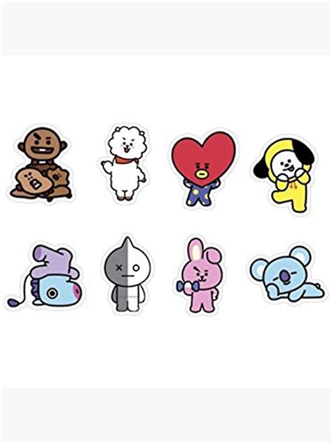 Which Bt21 Character Is Each Member - barmy