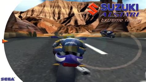 Suzuki Alstare Extreme Racing aka Redline Racer レッドラインレーサー Quick Gameplay Sega Dreamcast