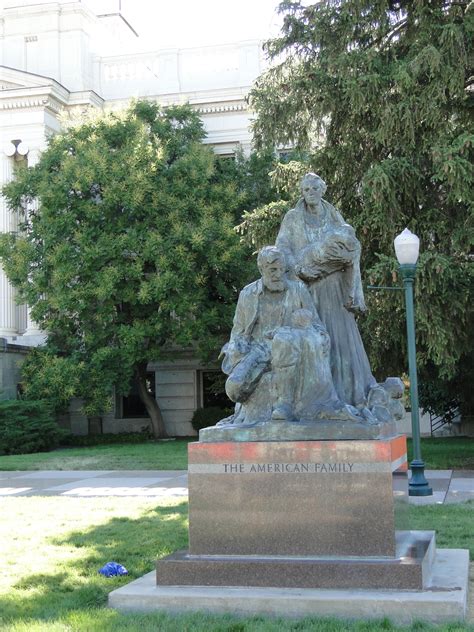A controversial damien hirst statue of a pregnant woman wielding a sword was erected in the quaint town today. Pin on Historic Utah