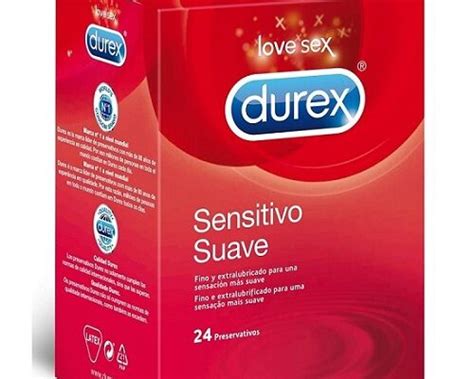 Durex Preservativos Sensitivo Suave Pack 24 Uds Amazon