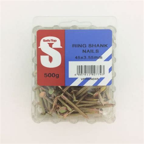 Nail Ring Shank 45 X 355mm 500g Safetop Rsn045