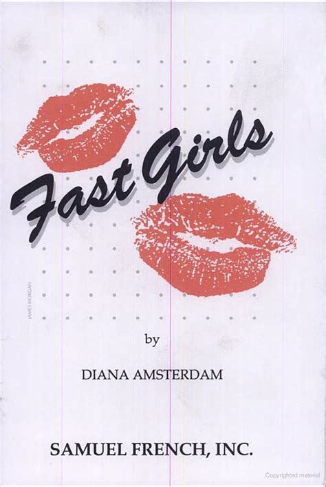 Fast Girls By Diana Amsterdam Biz Books