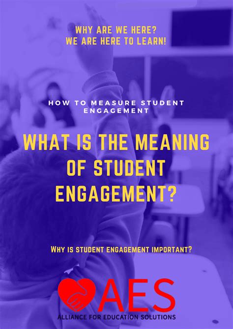 What Is The Meaning Of Student Engagement Aes Impact
