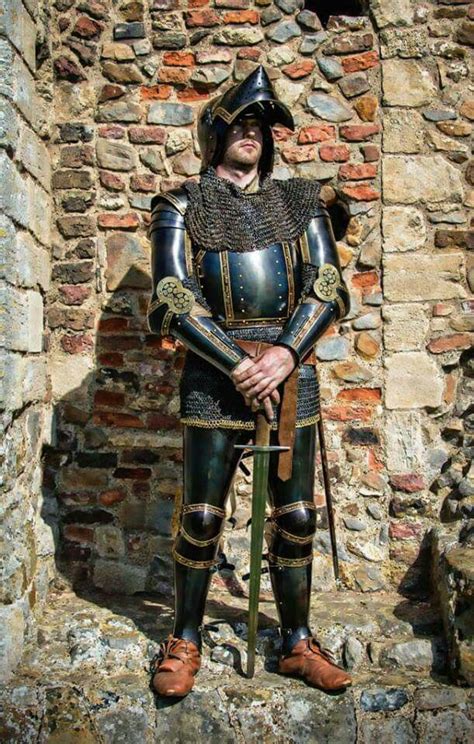 Late 14th Century Knight Armour Historical Armor Knight Armor