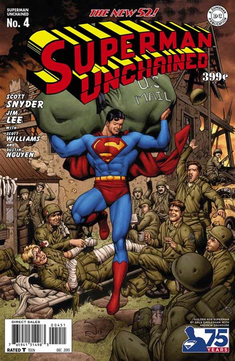 Superman Unchained 4 75th Anniv Var Ed Golden Age — Kings Comics