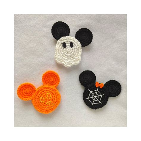 Crochet Pattern Not So Scary Halloween Ears Halloween Mickey Inspired