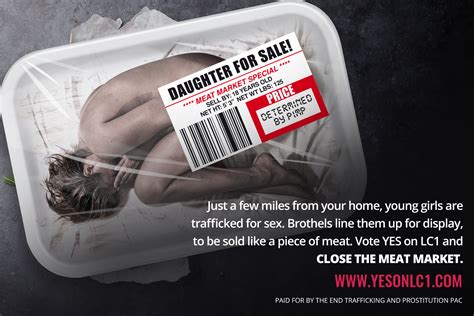 Ads In Campaign To Ban Brothels In Lyon County Show Women Packaged Like