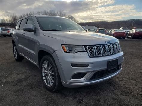 2018 Jeep Grand Cherokee Summit 4wd For Sale In Connecticut Cargurus