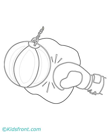 Punch Coloring Pages Printable