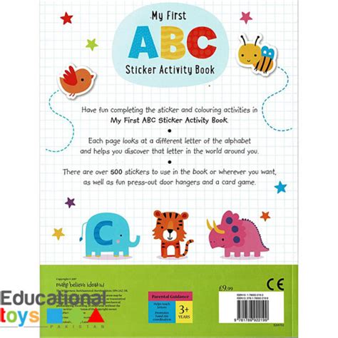 Buy My First Abc Sticker Activity Book Online Educational Toys Pakistan