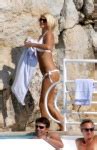 Victoria Silvstedt Bikini Candids In Cannes Beautiful Busty