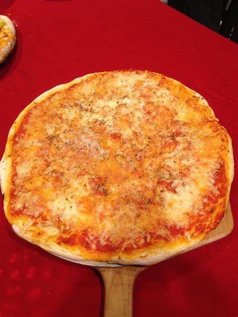 This recipe makes 1 pizza so i usually double it so we can have leftovers. Homemade Pizza Dough
