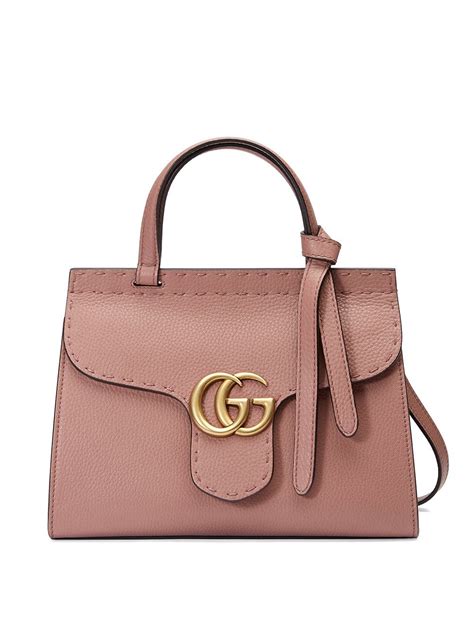 Gucci Pink And Purple Gucci Bags Leather Lining Shoulder Bags