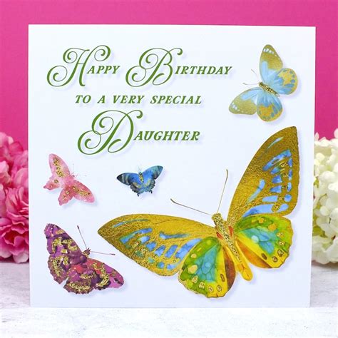 Daughter Birthday Cards Etsy Birthdaywr
