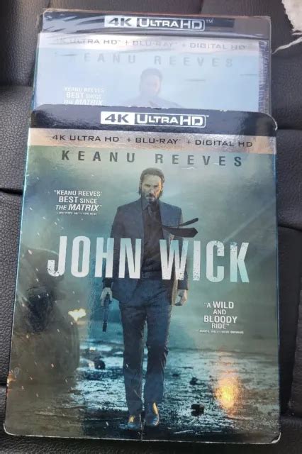 John Wick K Ultra Hd Blu Ray Digital Hd Still Sealed New Keanu