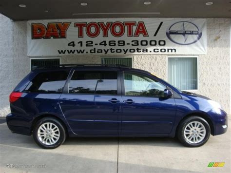 2007 Nautical Blue Metallic Toyota Sienna Xle 34851022 Photo 1