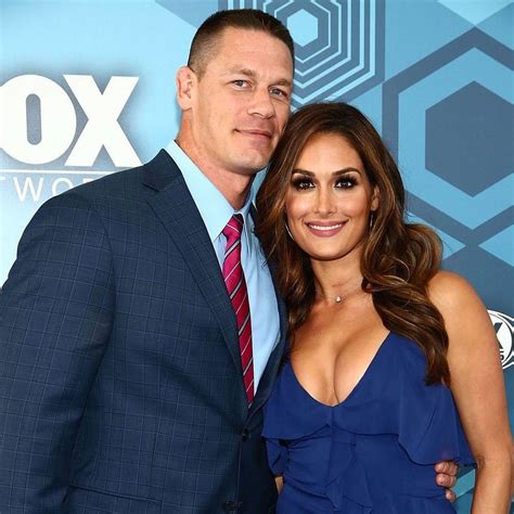 See Nikki Bellas Engagement Ring From John Cena Up Close And Personal