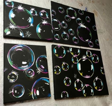 Bubble Painting Step By Step Acrylic Tutorial With Pictures