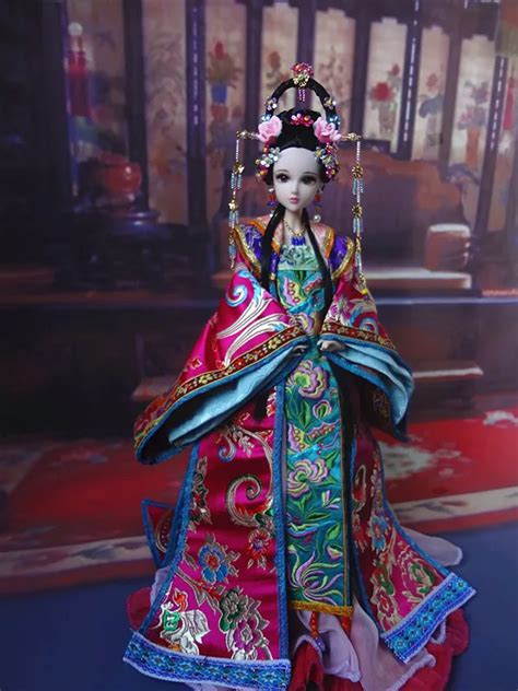 Chinese Princess Dolls Collectible Oriental Doll Bjd Girl Doll Toys With Flexible Joints Body