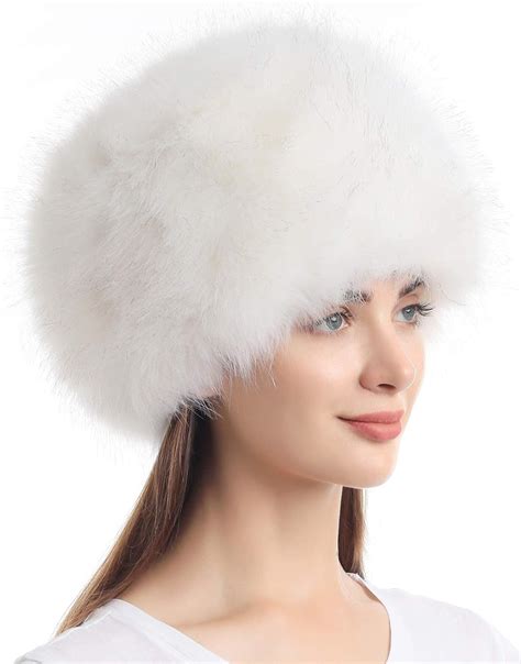 Womens Faux Fur Russian Style Hat Caqwerecipe