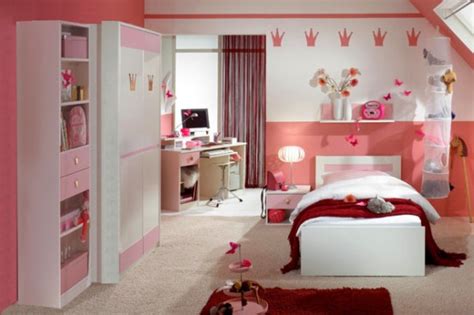 cool ideas  pink girls bedrooms home design garden