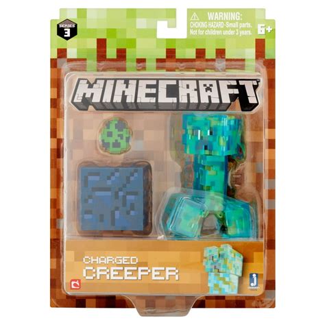 Jazwares Minecraft Series 3 Charged Creeper Figure 6