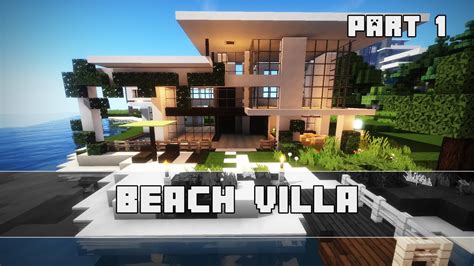 Strandhaus Bauen Minecraft Tutorial Youtube