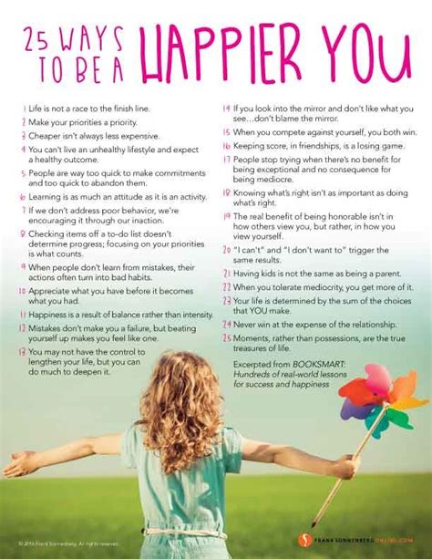25 Ways To Be A Happier You Ways To Be Happier How To Better