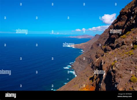 Beautiful Scenery On The West Coast Of Gran Canaria Stock Photo Alamy