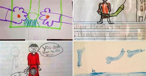 Childrens Hilariously Inappropriate Drawings Daily Star