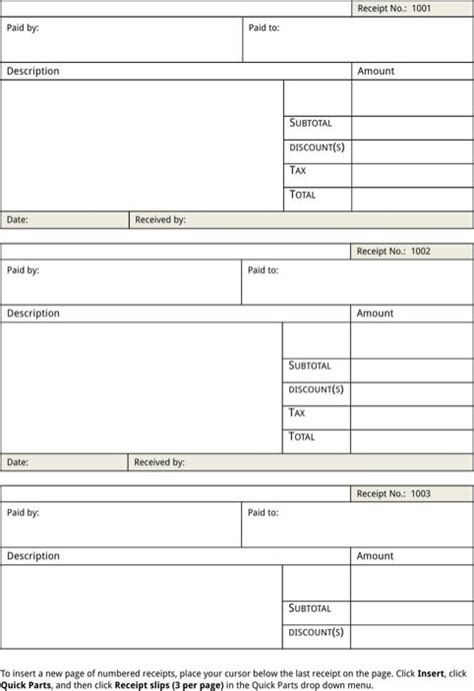 Download and customize a donation form using microsoft word®. Download Blank Receipt Template for Free - FormTemplate | Templates printable free, Free receipt ...
