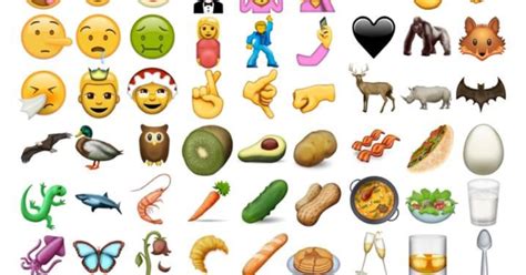 Speedy Freaks Take A Peek At What Some Of The 72 New Emoji Might Look Like