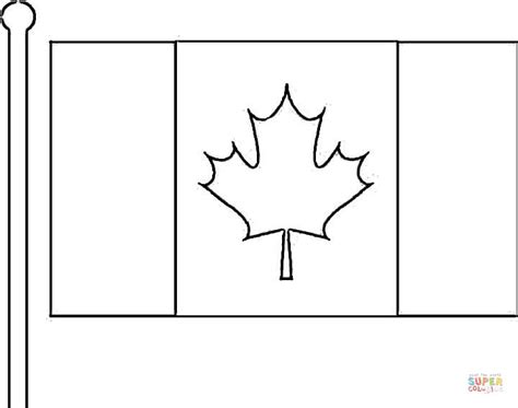 Dibujo De Bandera De Canad Para Colorear Dibujos Para Colorear Imprimir Gratis