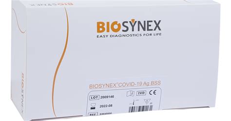 With the help of a simple nasopharyngeal swab included in the kit. Biosynex Covid-19 Ag BSS Rapid Test