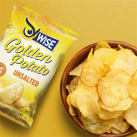 unsalted potato chips — wise snacks
