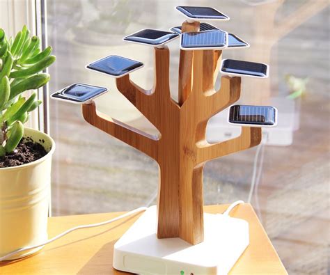 Solar Suntree Nature Inspired Charger Gadget Flow