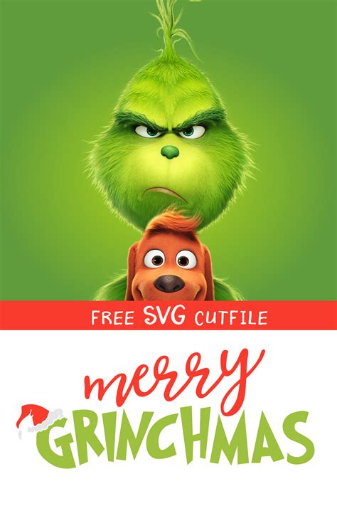 Merry Grinchsmas Free Svg Cutfile Awesome With Sprinkles