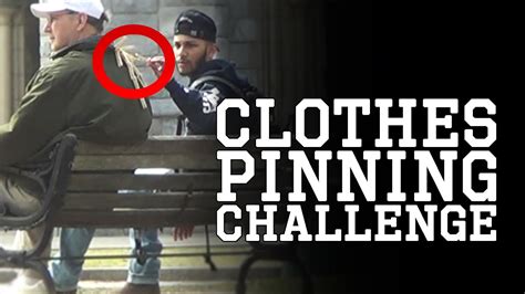 Clothes Pinning Prank 18 Pins Youtube