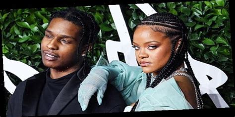 Pregnant Rihanna And Asap Rocky Seen First Time After Rappers Arrest