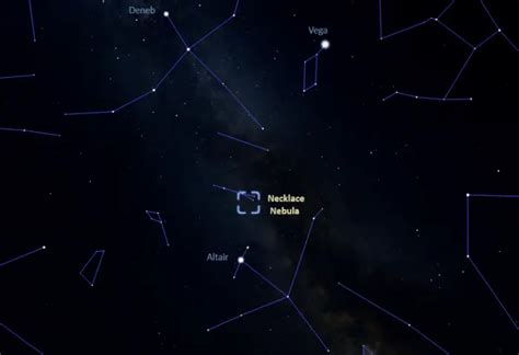 Necklace Nebula Unique Planetary Nebula In Sagitta Constellation Guide