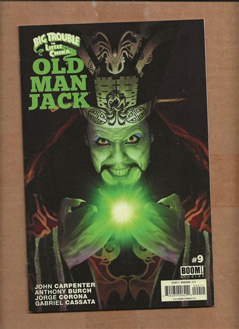 Big Trouble In Little China Old Man Jack 9 Lo Pan Rahzzah Variant Boom