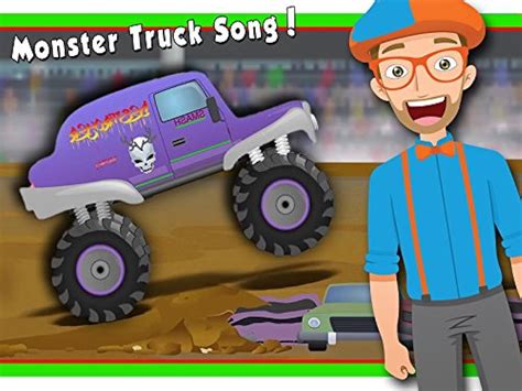 Monster Truck Song By Blippi Monster Trucks For Children 2018