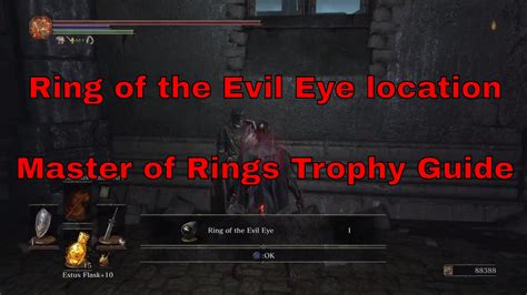 Dark Souls Iii Ring Of The Evil Eye Location Master Of Rings Trophy