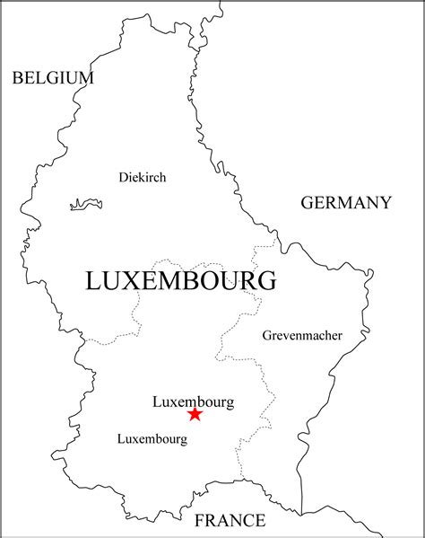 Luxemburg Landkarten Kostenlos Cliparts Kostenlos