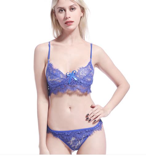Buy Translucent Lace Bra Set Plus Size S 4xl Sexy Lingerie Bra Set Intimates Ladies Underwear