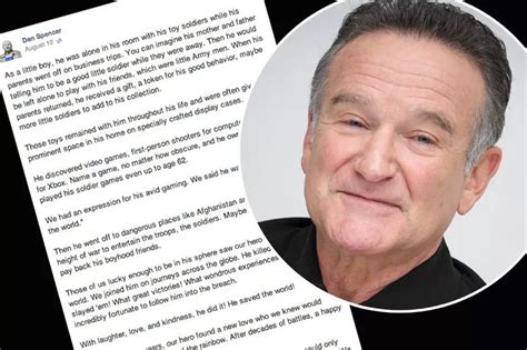 Husband Of Pa Who Found Robin Williams Dead Body His Final Conflict Was Heartbreaking To