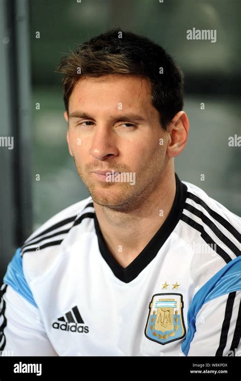 --FILE--Lionel Messi of the Argentinean national men's football team ...